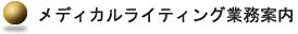 メディカルライティング業(yè)務(wù)案內(nèi)